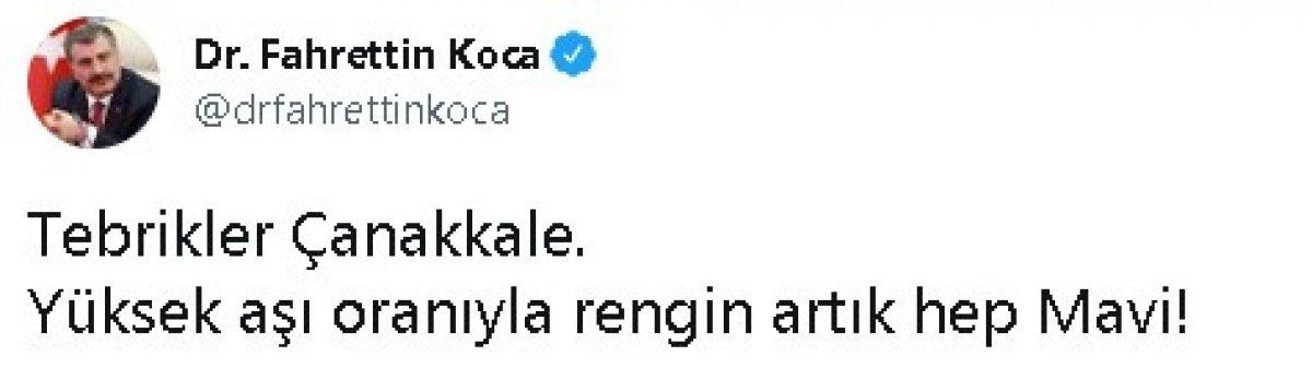 Bakan Fahrettin Koca: Koronavirüs aşısında 57 milyon dozu geçtik