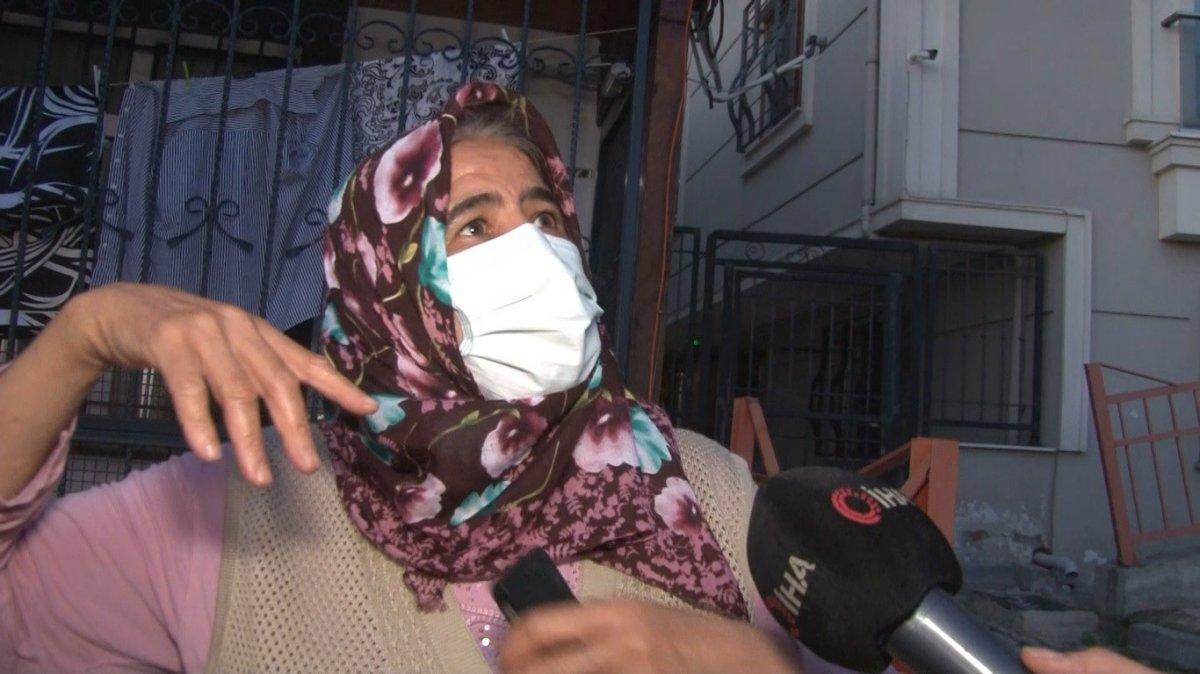 Kağıthane’de, yokuşta kayan kamyonet devrildi