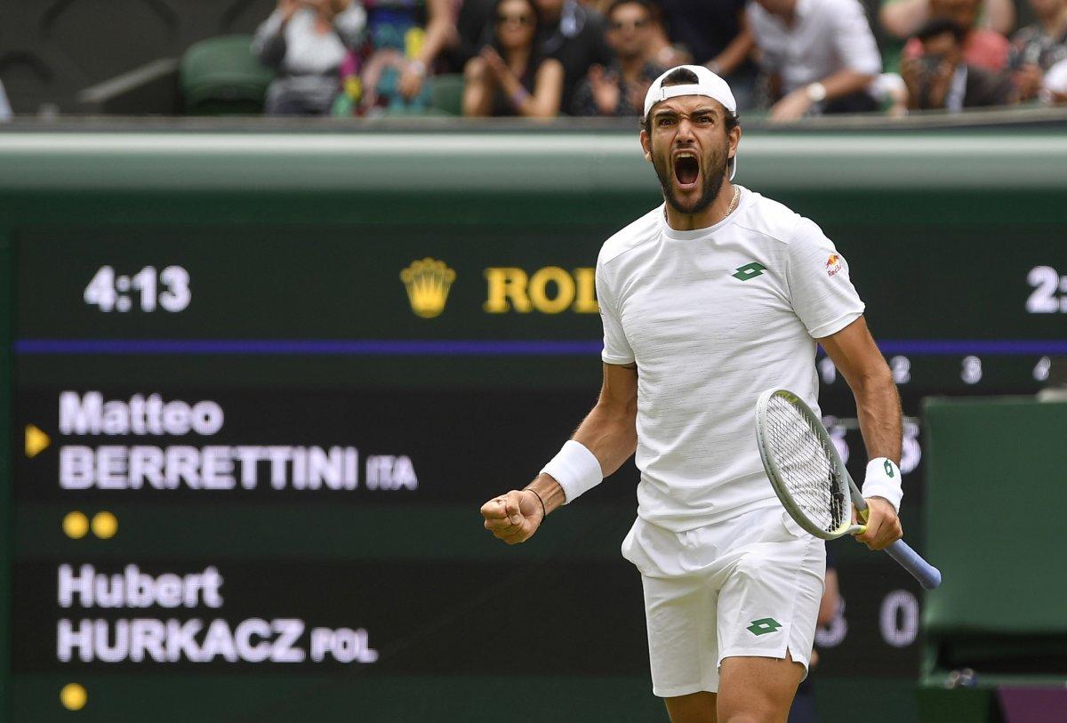 Wimbledon'da finalin adı Djokovic-Berrettini
