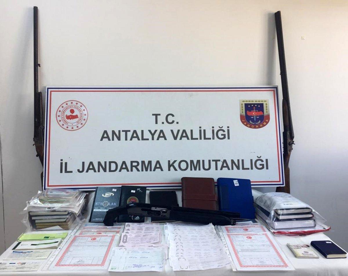 Antalya’da tefecilik operasyonu: 17 kişi tutuklandı