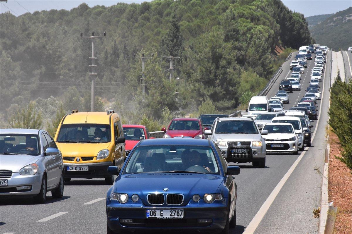 Muğla sahillerinde yoğunluk