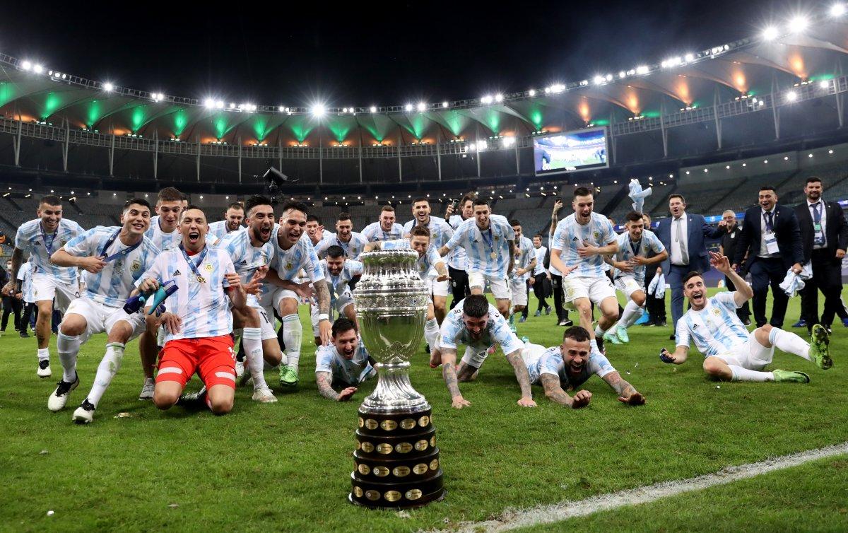 Brezilya'yı yenen Arjantin, Kupa Amerika'yı kazandı