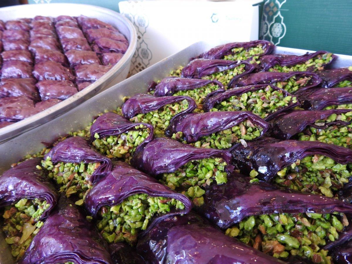 Mor baklava diyabet hastaları için