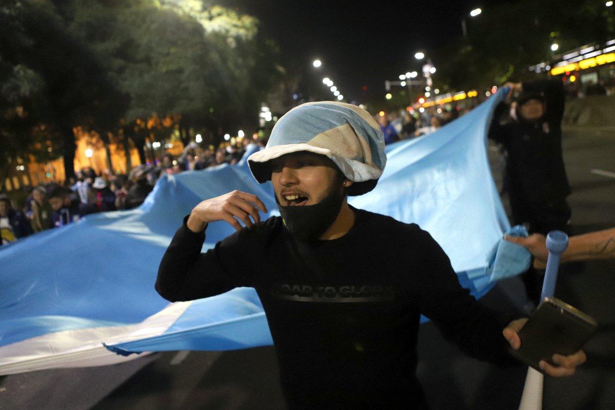 Arjantin halkı Kupa Amerika zaferini kutluyor