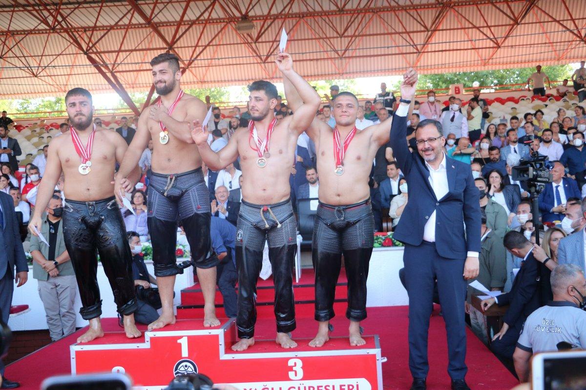 Kırkpınar’da başpehlivan Ali Gürbüz