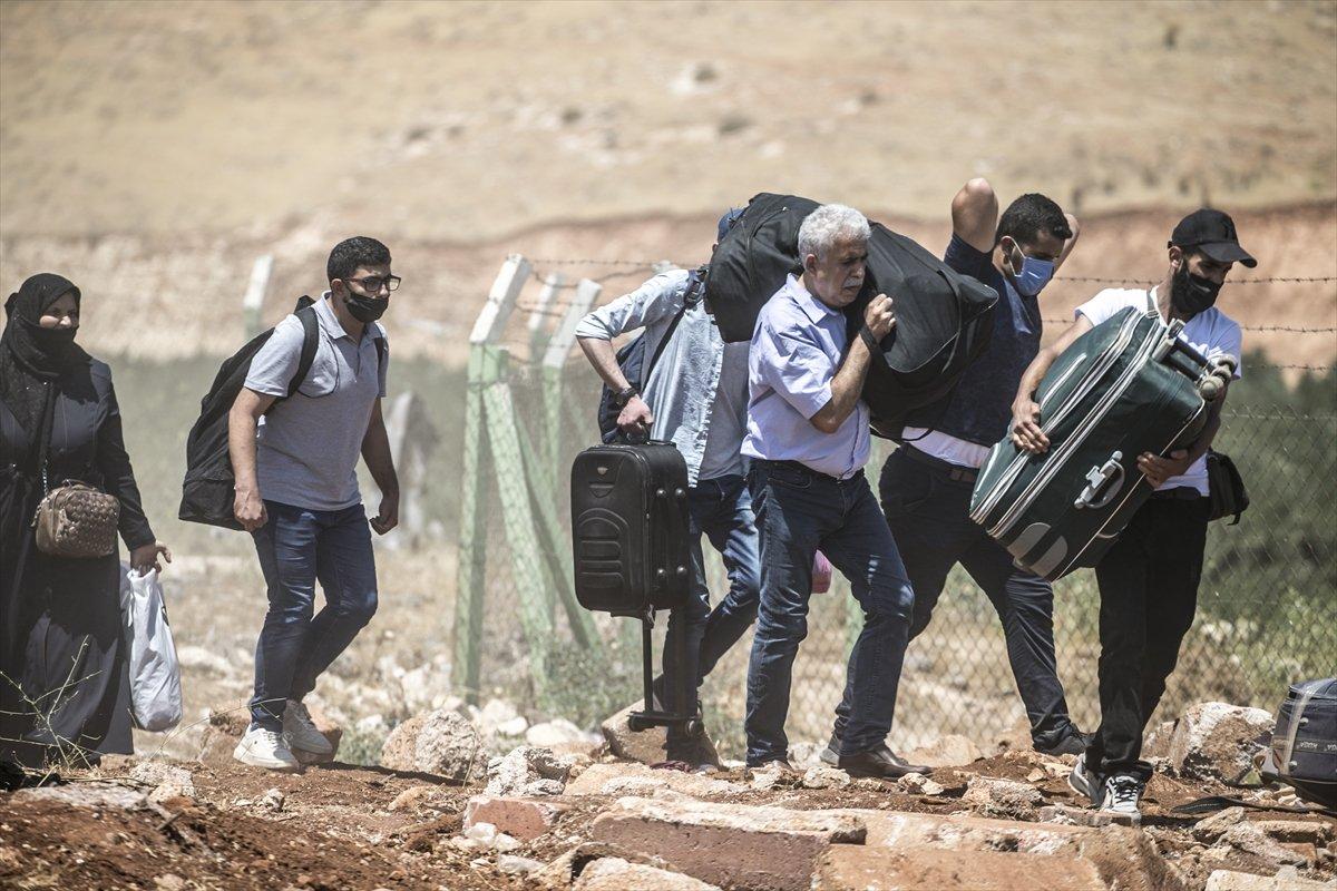 Suriyeliler, bayram öncesi ülkelerine gidiyor