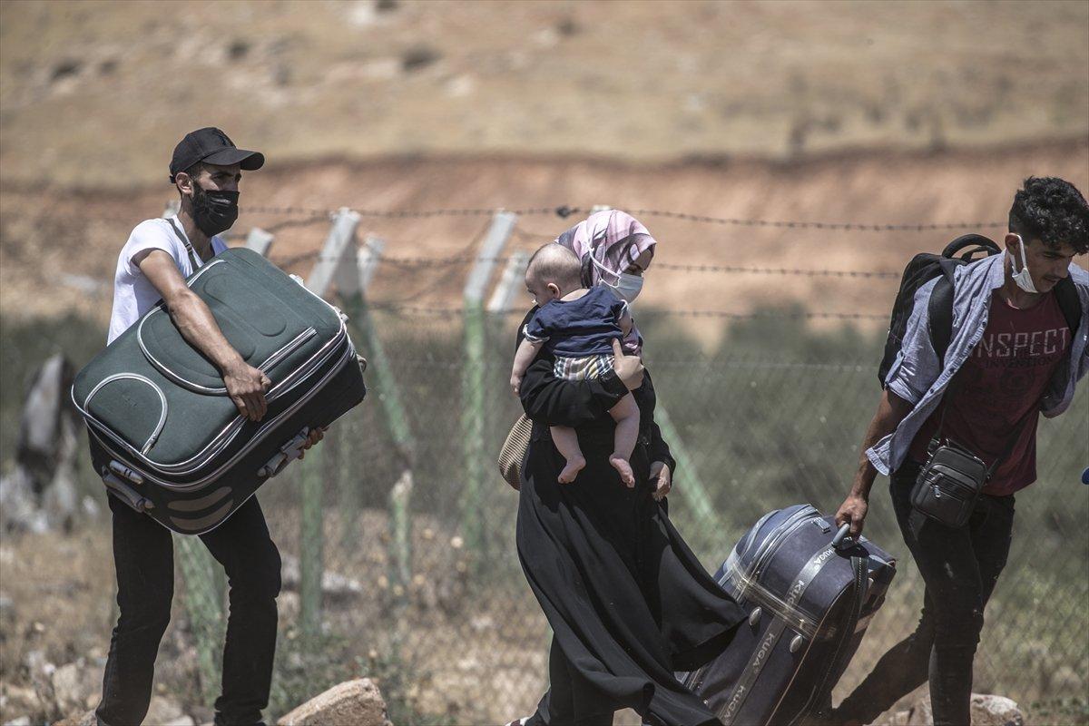 Suriyeliler, bayram öncesi ülkelerine gidiyor