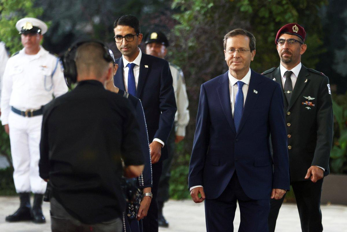 İsrail Cumhurbaşkanı Herzog, Filistin-İsrail diyaloğunu yeniden başlatmayı planlıyor