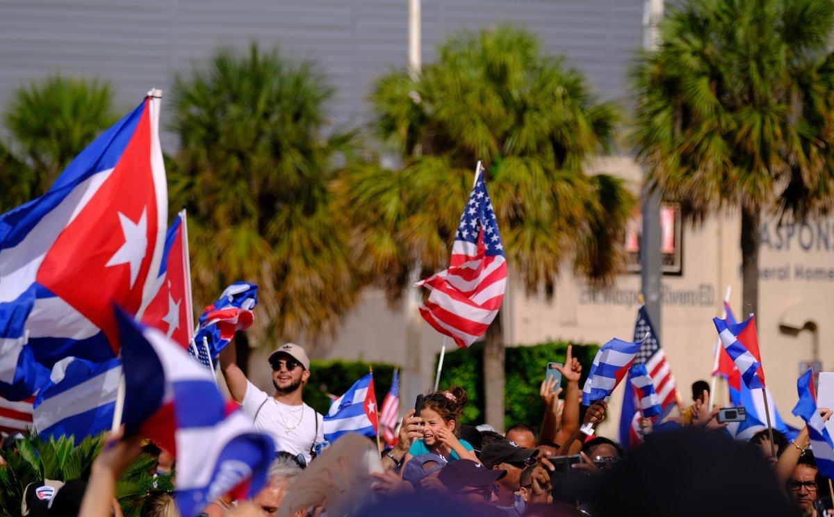 Küba sokakları, gösteriye sahne oldu