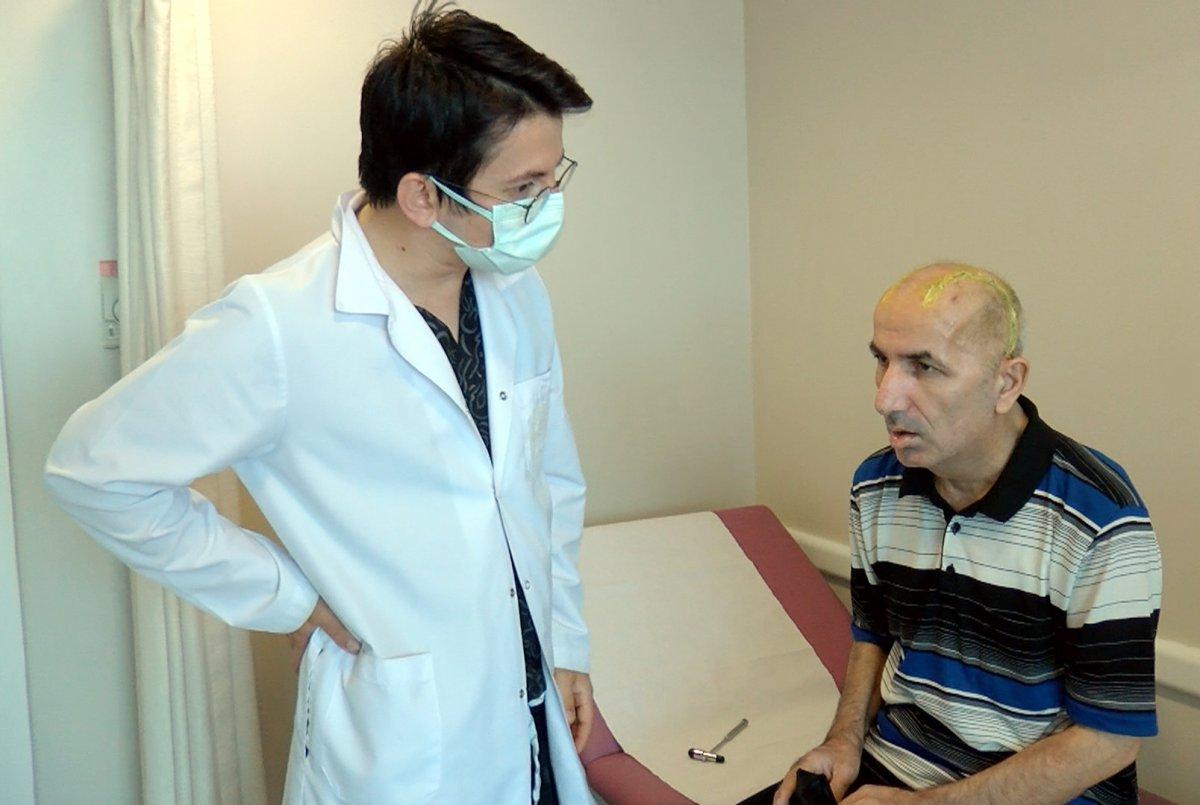 İstanbul’da kafatası kemiklerini aylarca karnında taşıdı