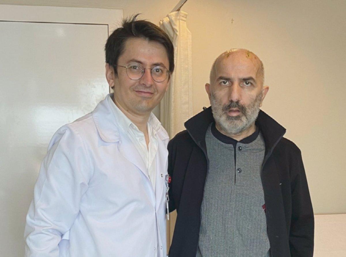 İstanbul’da kafatası kemiklerini aylarca karnında taşıdı