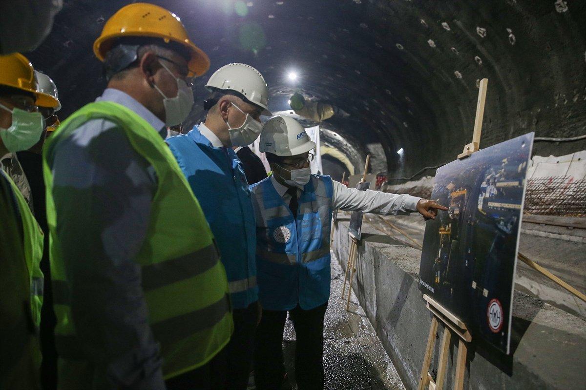 Altunizade - Çamlıca metrosunda sıra temel atmaya geldi