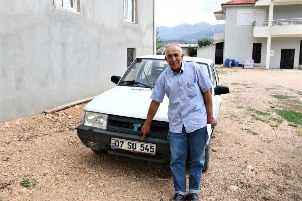 Antalyalı çiftçiye İstanbul’dan 20 farklı trafik cezası geldi