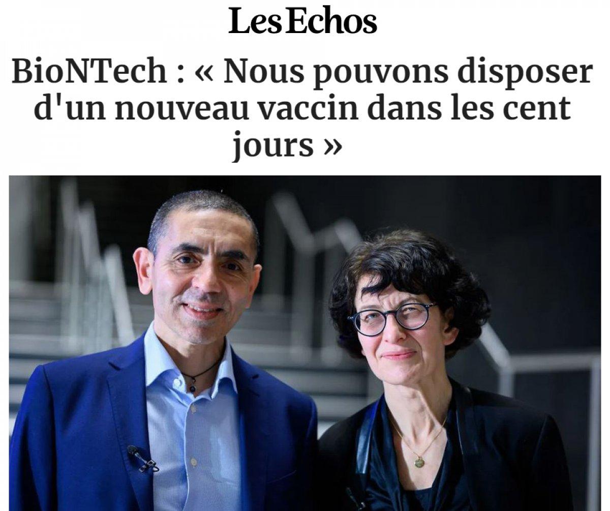 Özlem Türeci ve Uğur Şahin: Gerekirse 100 günde yeni aşı üretiriz