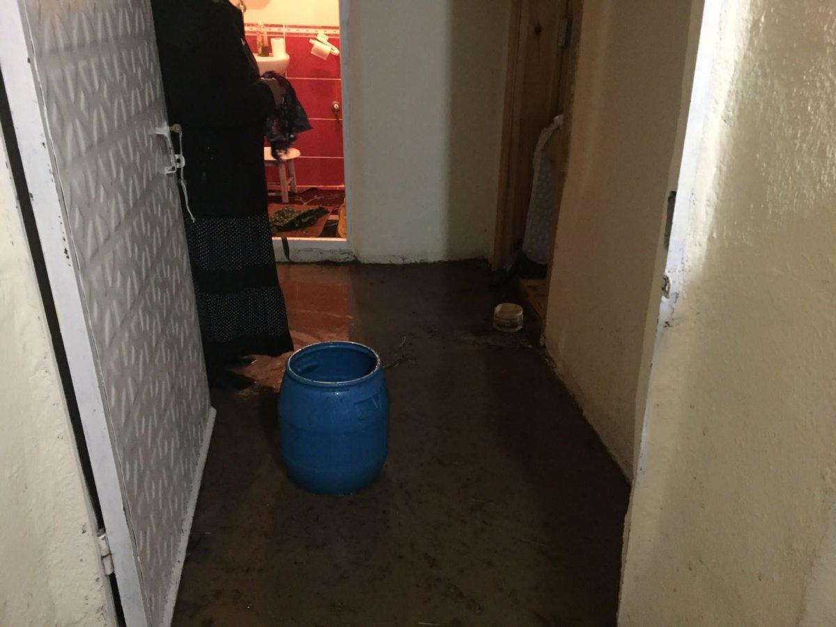 Ardahan’da şiddetli yağışlar sele neden oldu