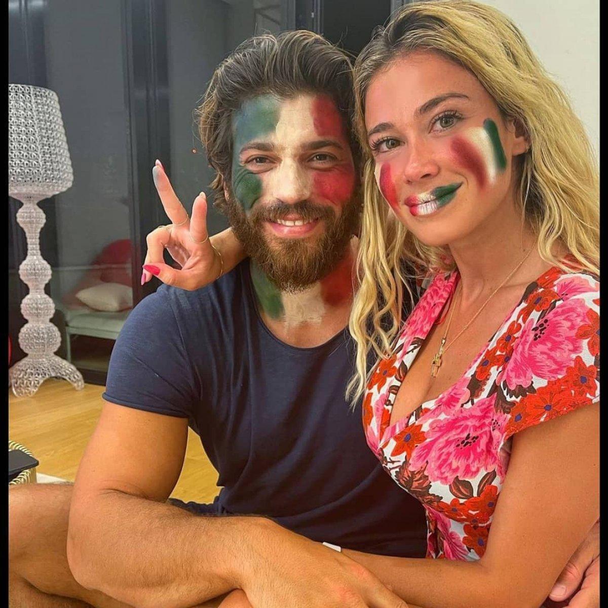 Can Yaman ve Diletta Leotta'nın İtalya sevinci