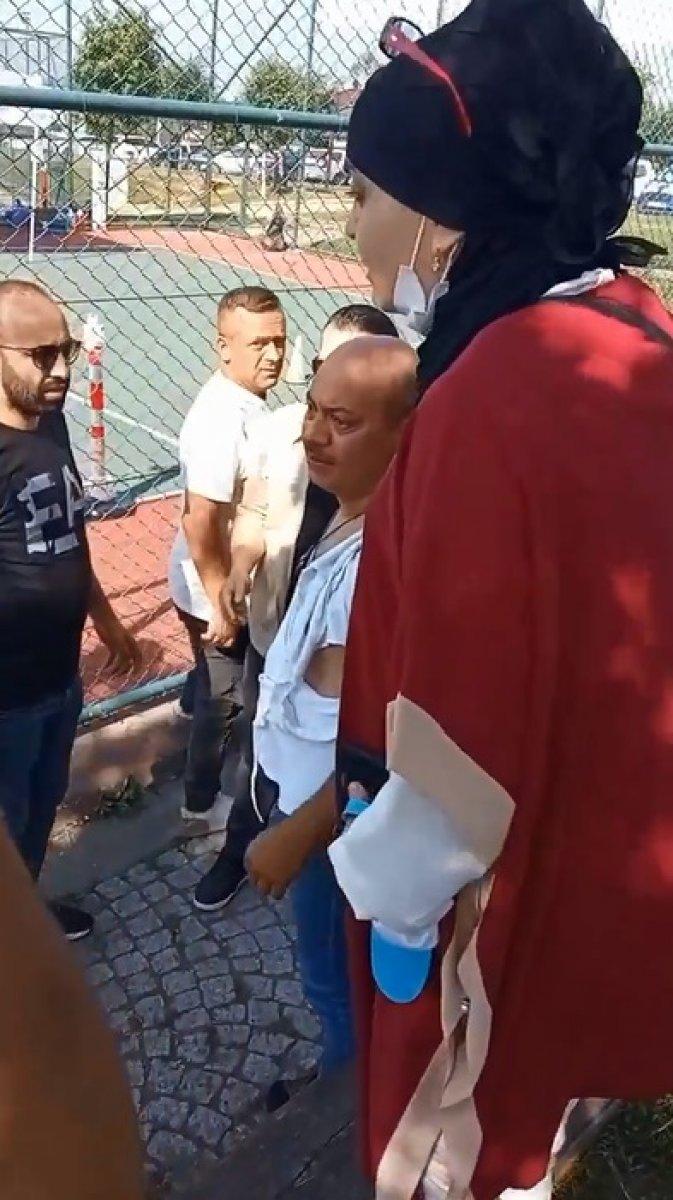 Sultangazi’de piknik alanında kavga kamerada