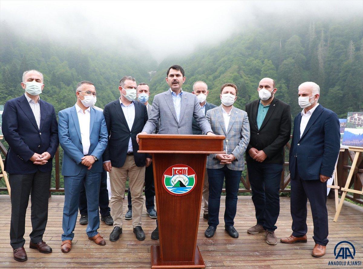 Murat Kurum: 2023 yılında özlediğimiz Ayder'imize kavuşacağız