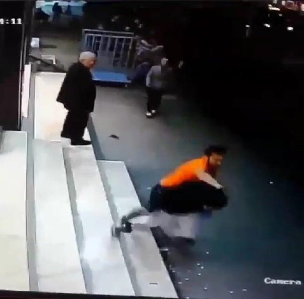 Sultangazi’de ayakkabı hırsızlarını yakalayan işçi mağdur oldu