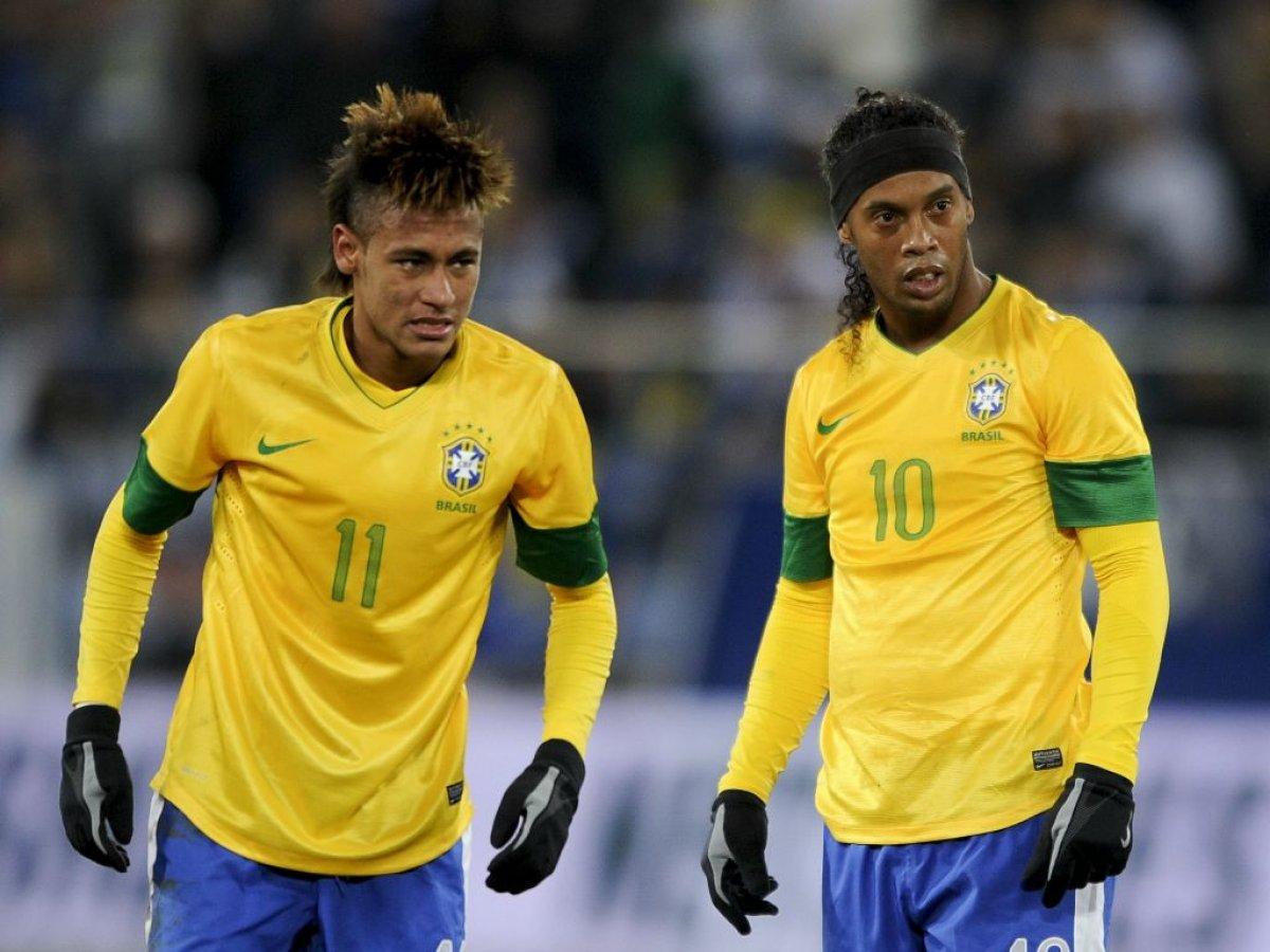 Ronaldinho: Benim varisim Neymar