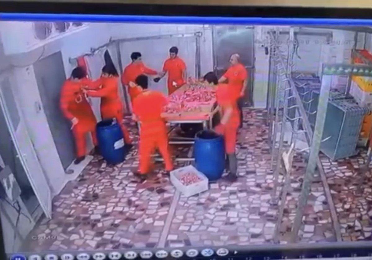 Kağıthane'de kasapta çalışan iş arkadaşını öldürdü