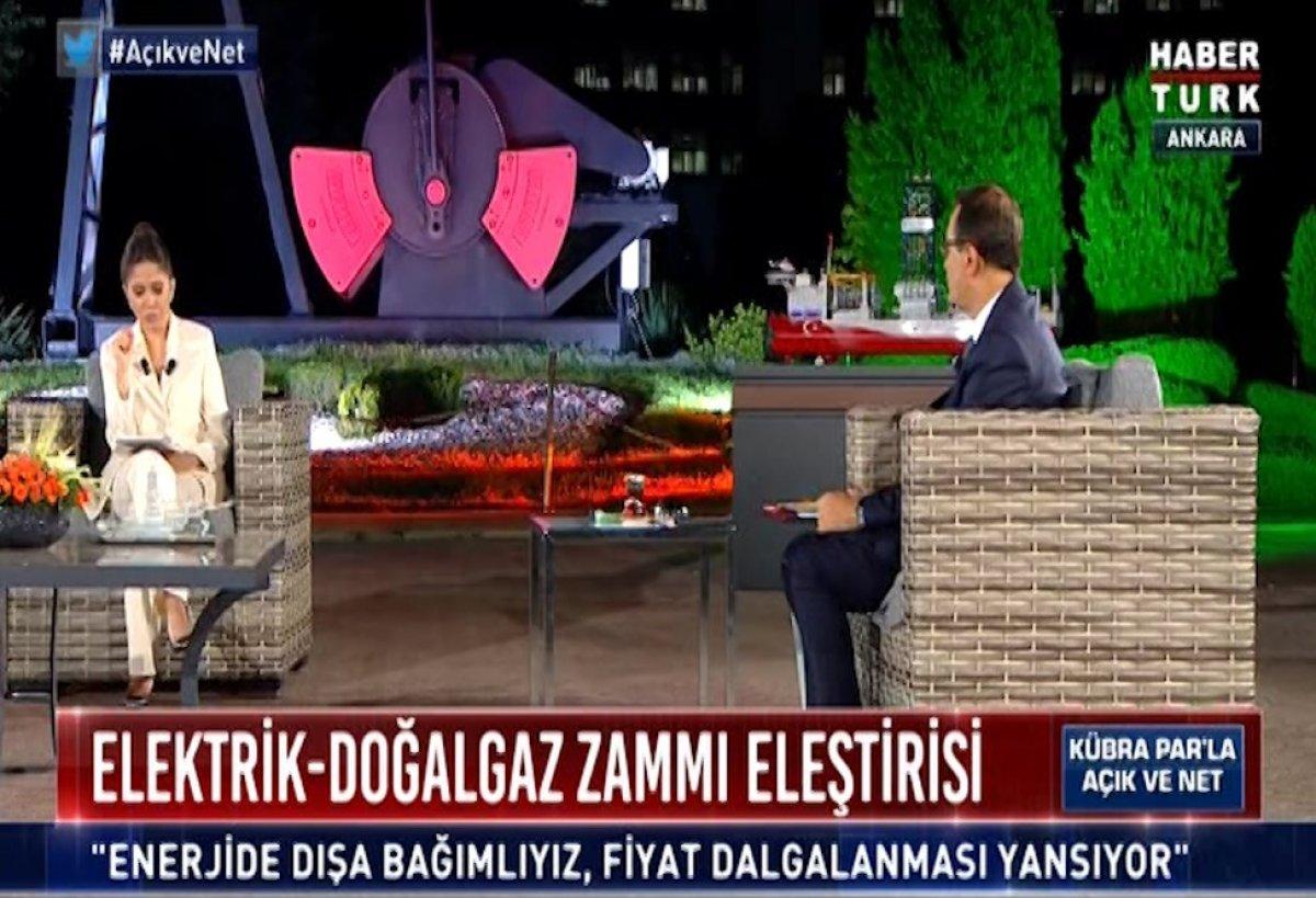 Fatih Dönmez, doğalgaz ve elektriğe neden zam yapıldığını açıkladı