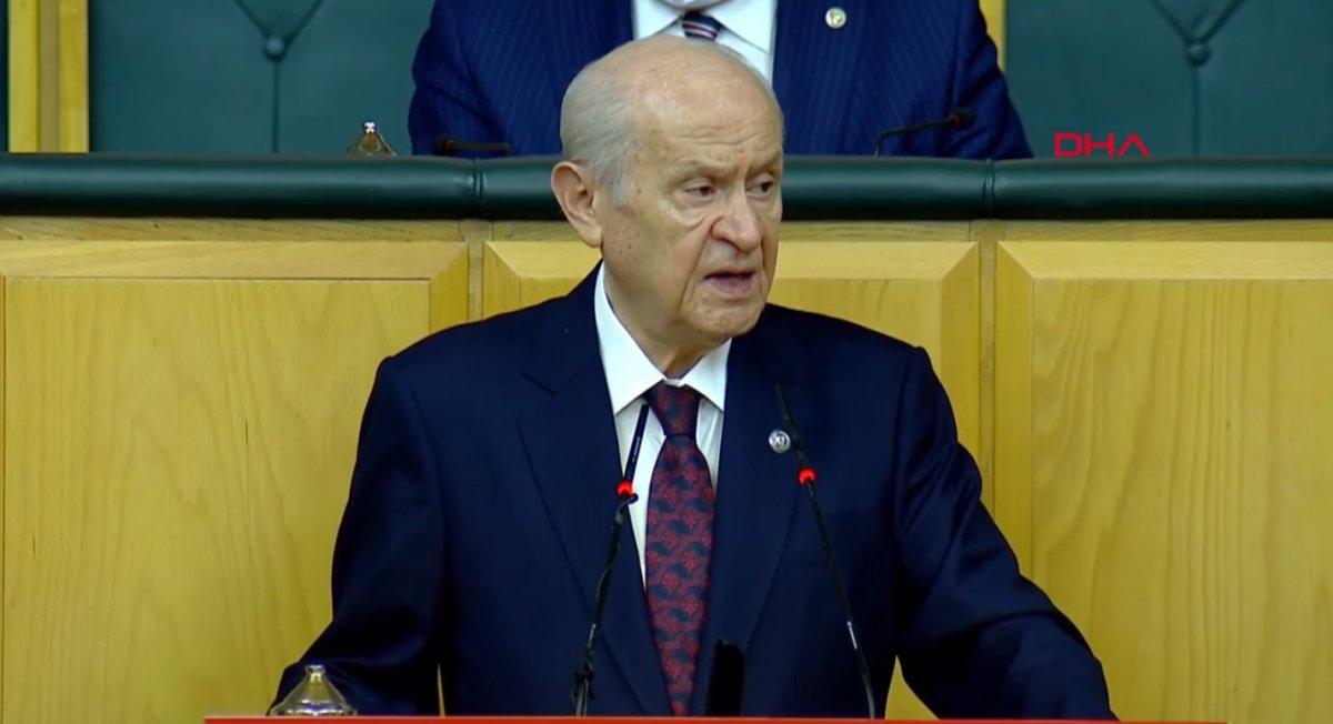 MHP Lideri Devlet Bahçeli'nin grup toplantısı konuşması