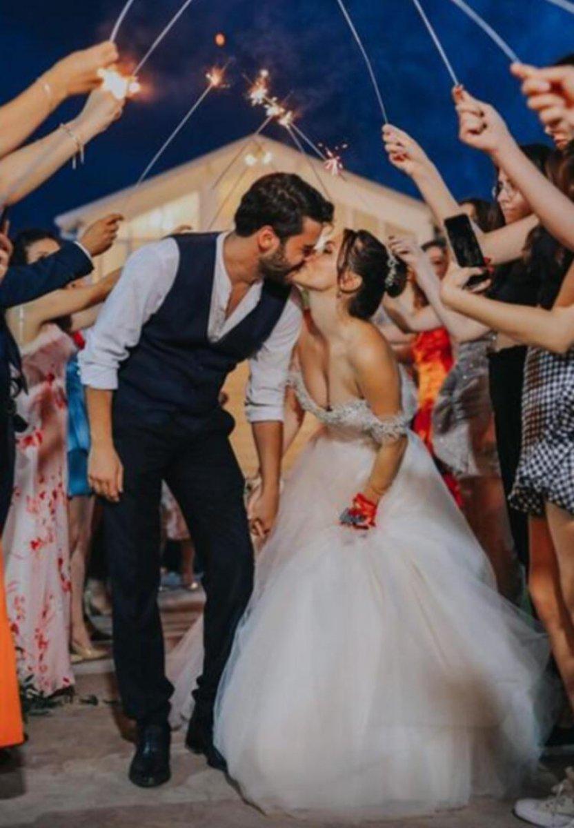 Dilan Telkök ile Berkay Hardal düğün yaptı