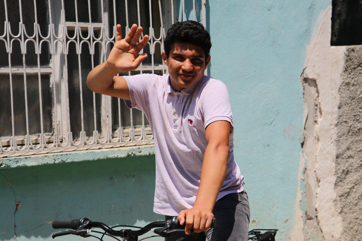 Adanalı Sinan, bisikletine kavuştu