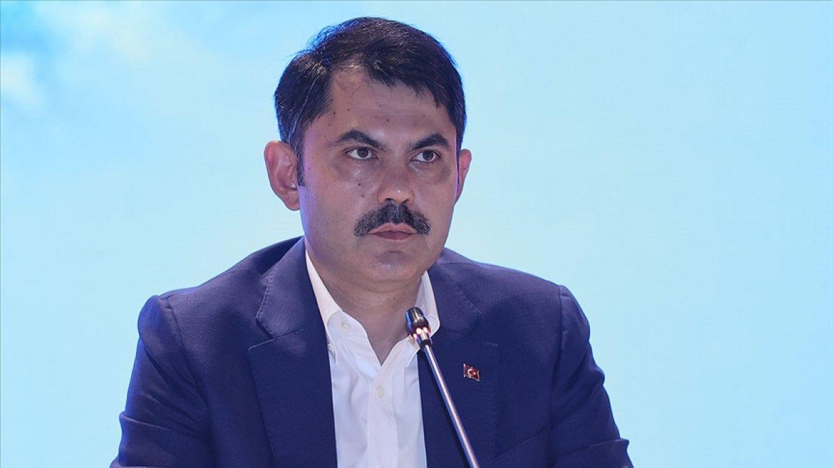 Murat Kurum: Marmara'da ilk 20 metrede artık müsilaja rastlanmıyor