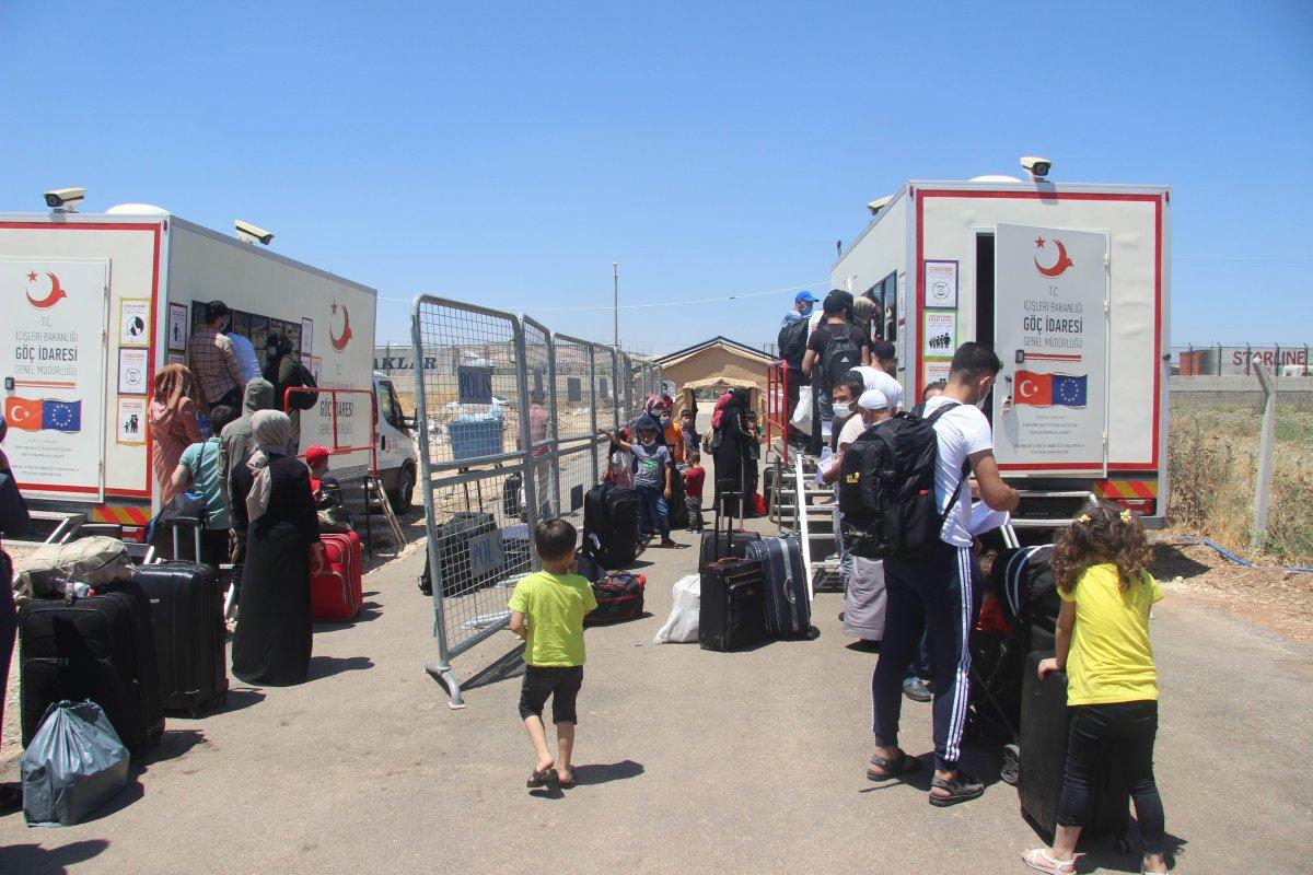 9 günde 18 bin Suriyeli ülkesine döndü