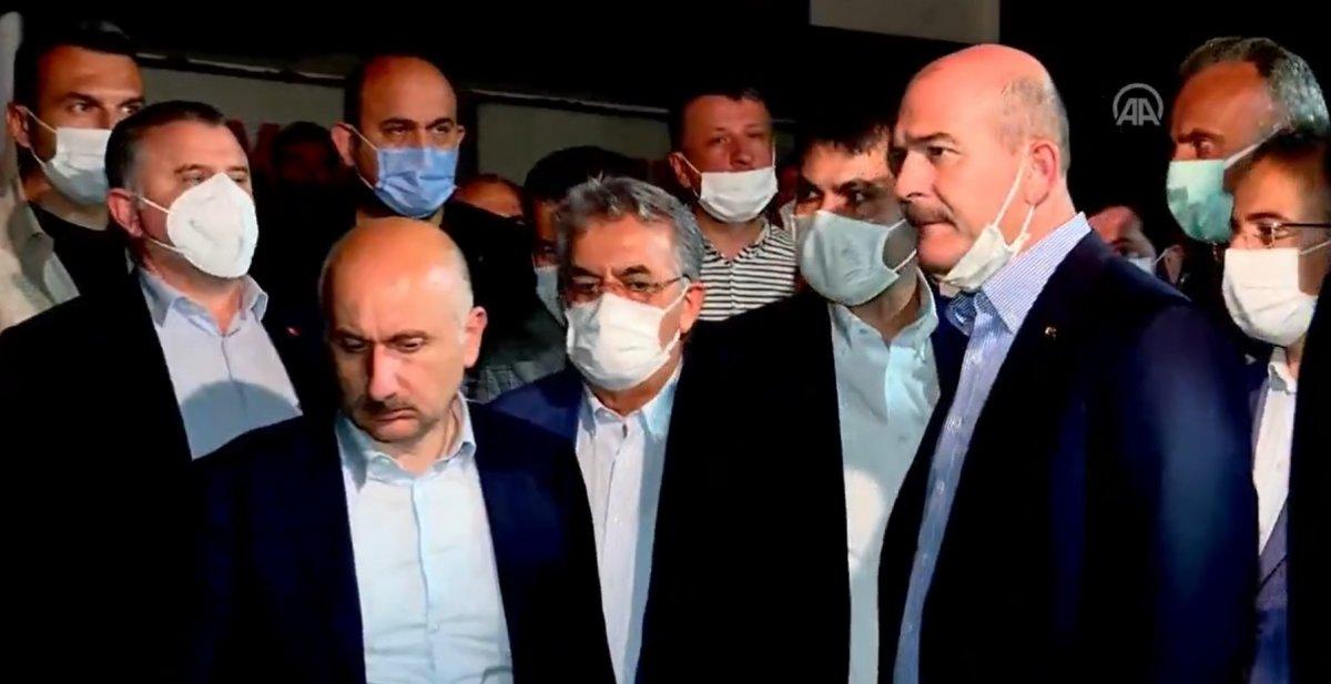 Cumhurbaşkanı Erdoğan'ın talimatıyla 3 bakan Rize'ye gitti