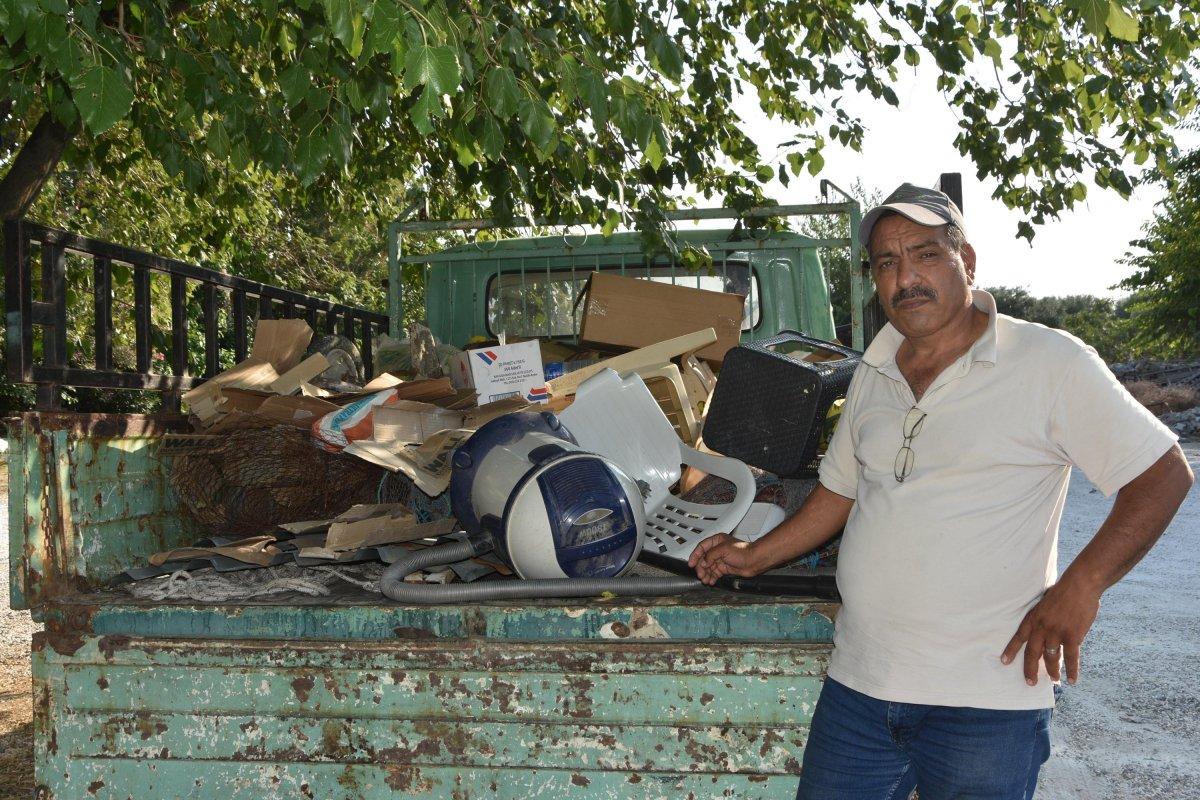 Aydın'da hurdadan kazandığı parayla takım kurdu