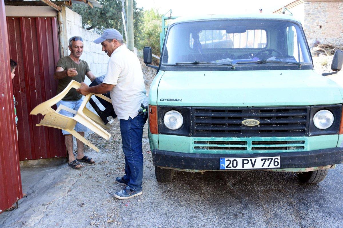 Aydın'da hurdadan kazandığı parayla takım kurdu