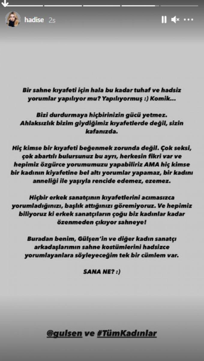 Hadise: Bizi durdurmaya gücünüz yetmez