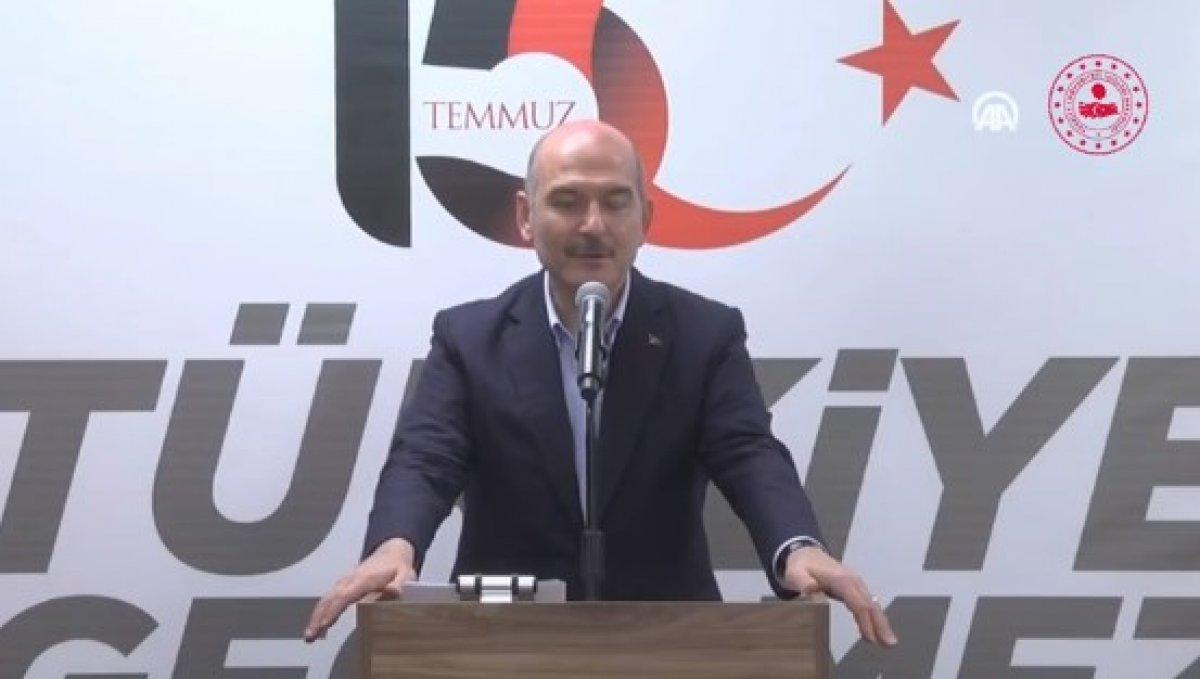 Süleyman Soylu: Bir tane FETÖ'cü çer çöp bırakmayacağız