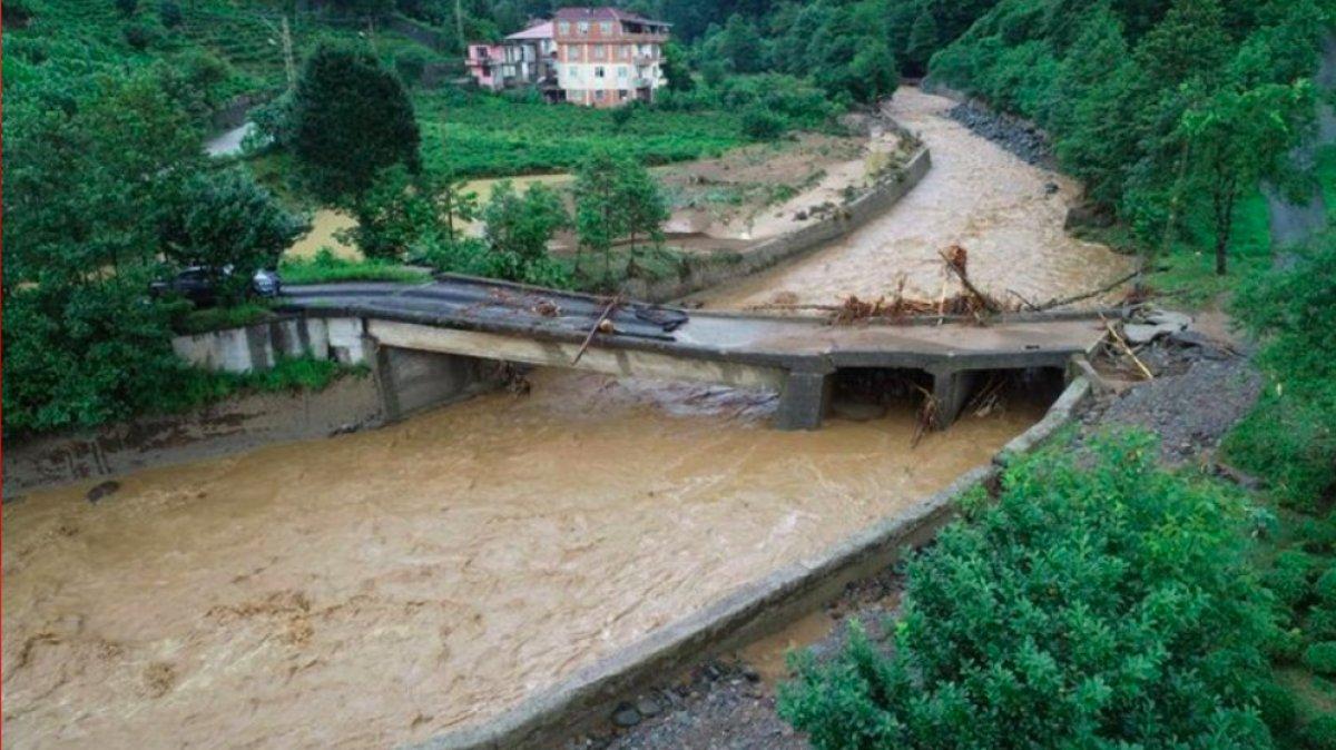 Rize Valiliğinden sel ve heyelanlara ilişkin açıklama