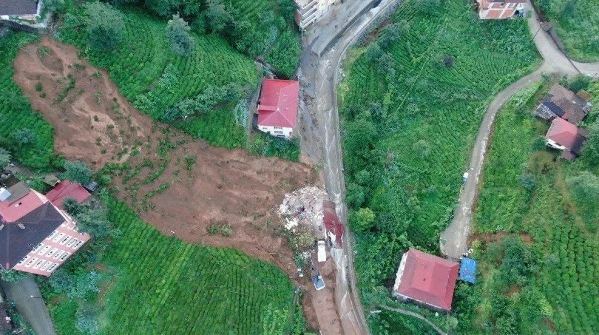 Rize'de sel felaketi nedeniyle hayatını kaybedenlerin sayısı