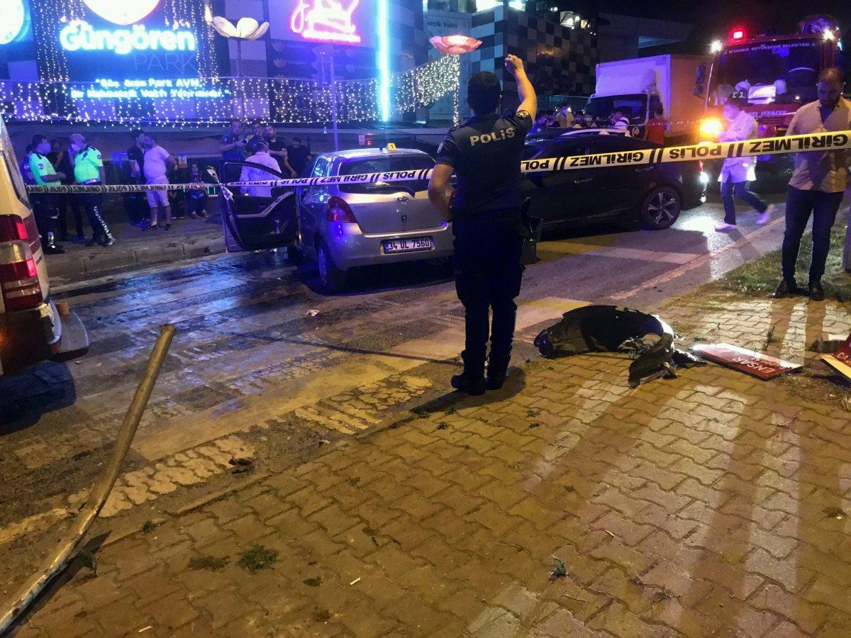 Güngören'de ehliyetsiz sürücü yayaya çarptı