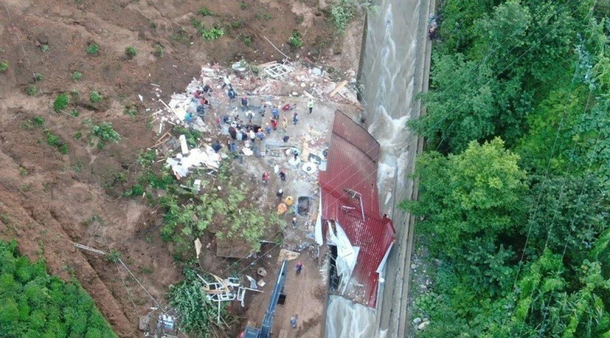 Rize'de sel felaketi nedeniyle hayatını kaybedenlerin sayısı