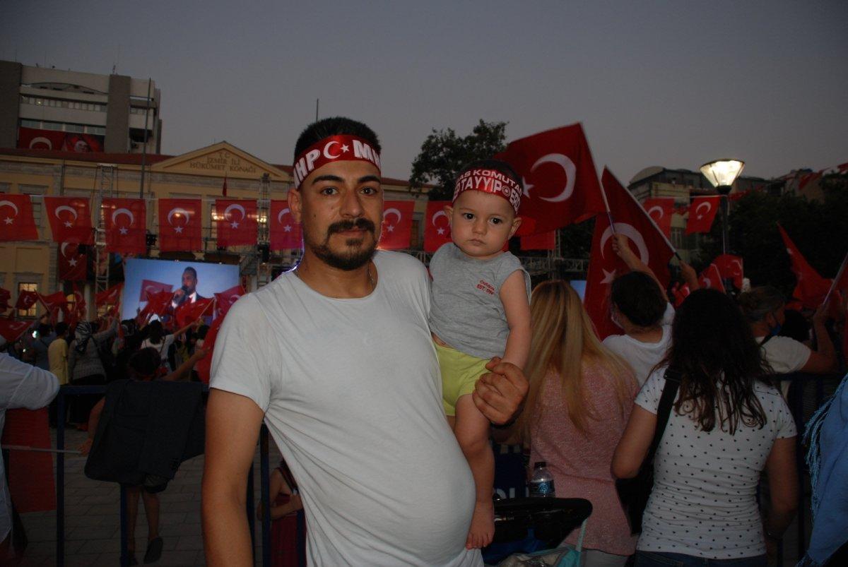 İzmir'de 15 Temmuz etkinliği