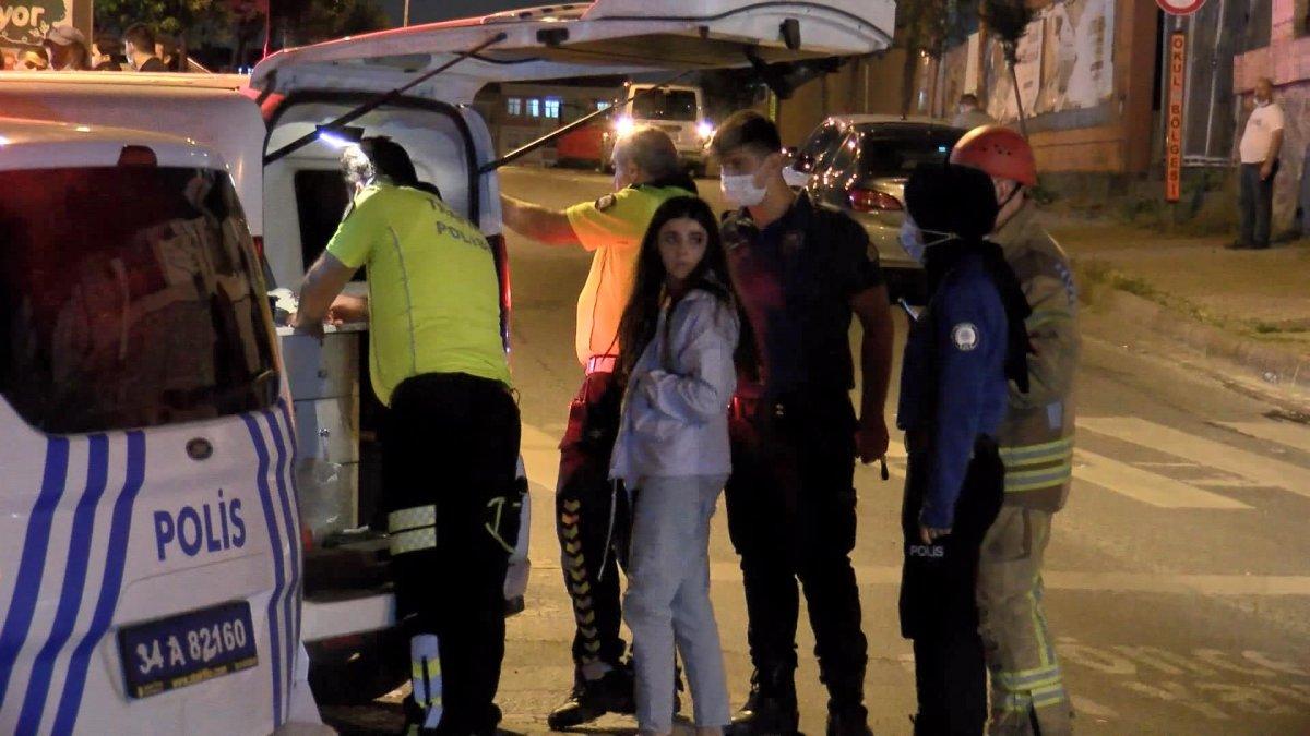 Güngören'de ehliyetsiz sürücü yayaya çarptı