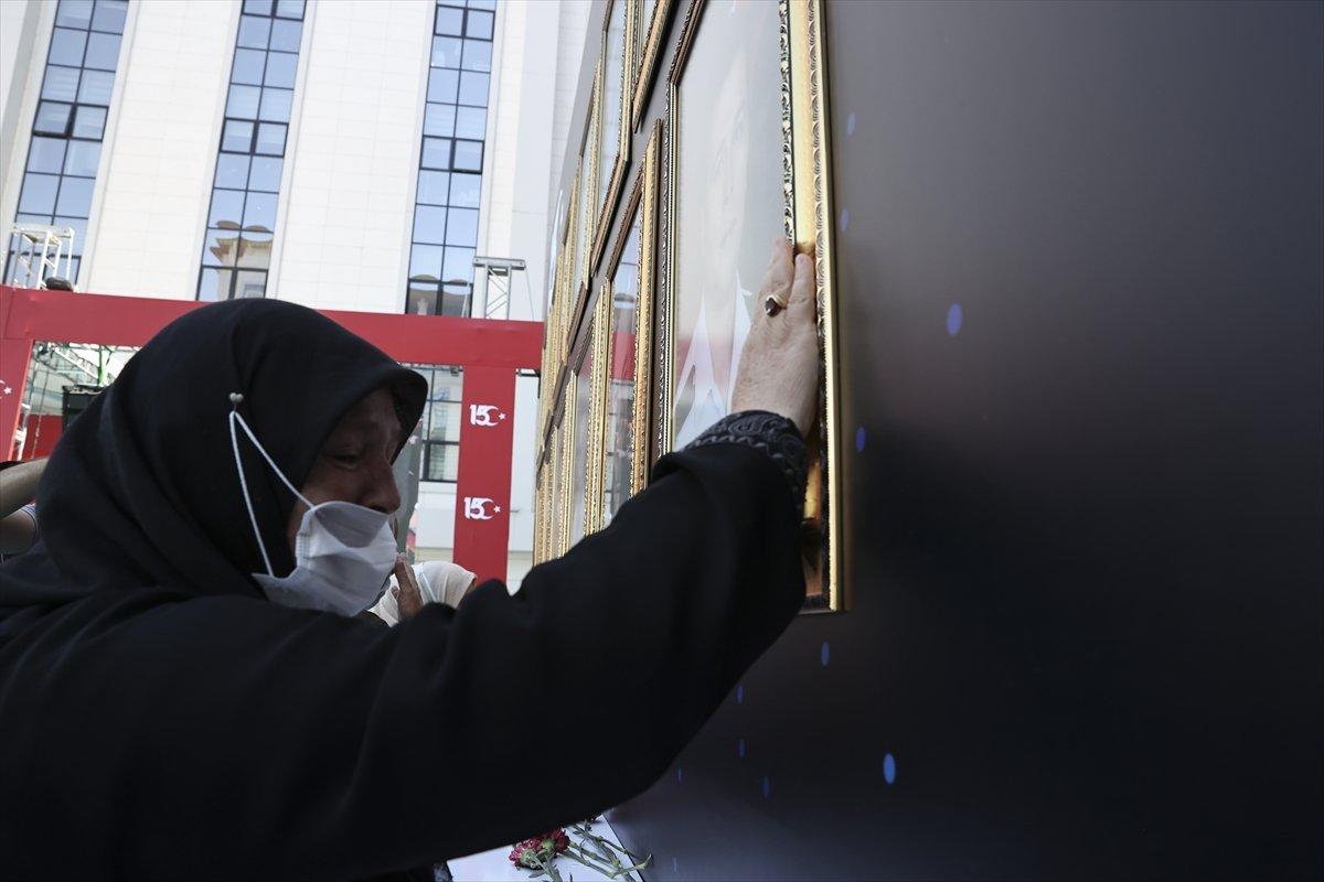 Darbecilerin vurduğu Ankara İl Emniyet Müdürlüğü'nde tören