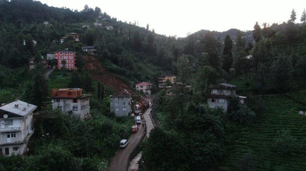 Rize'de sel felaketi nedeniyle hayatını kaybedenlerin sayısı