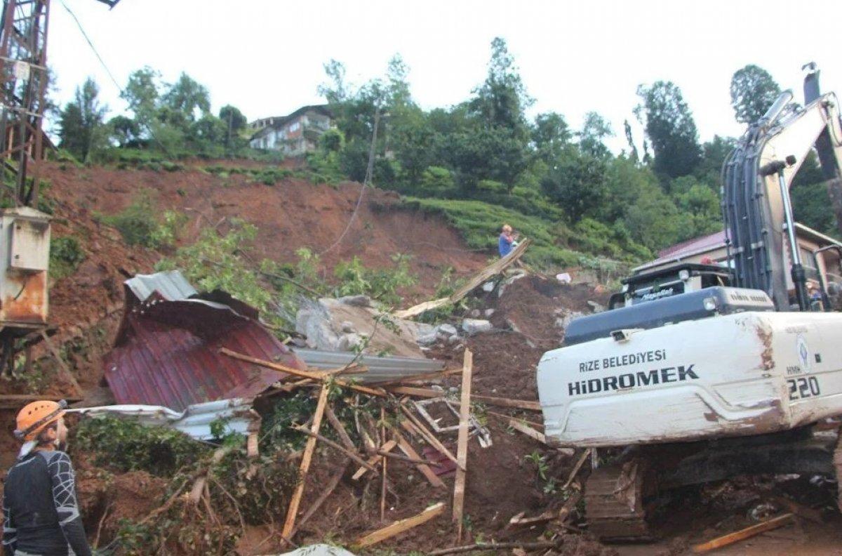 Rize'de sel felaketi nedeniyle hayatını kaybedenlerin sayısı
