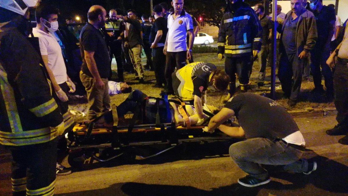 Samsun'da düğün dönüşü kaza