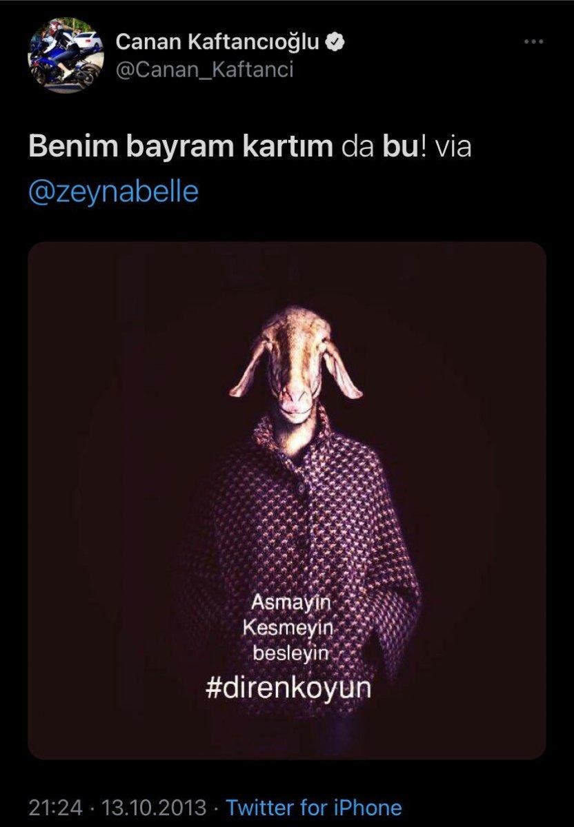 Canan Kaftancıoğlu'nun kurban bağışı çağrısı eski paylaşımlarını hatırlattı