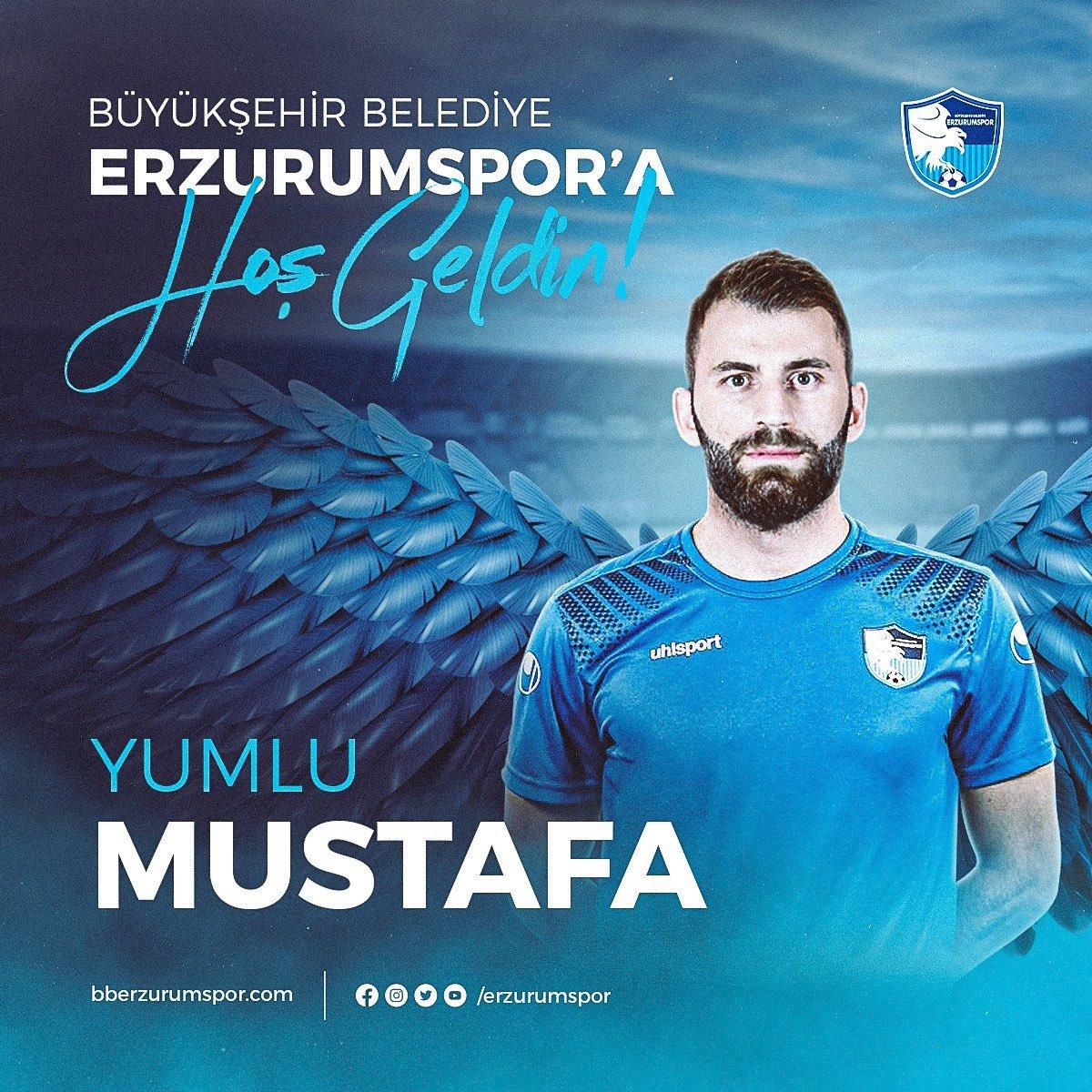 BB Erzurumspor Mustafa Yumlu'yu açıkladı