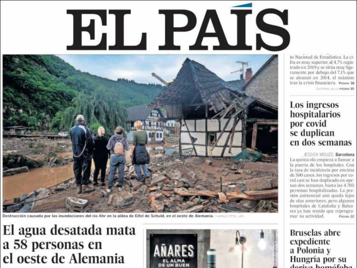 Avrupa'da sel kabusu