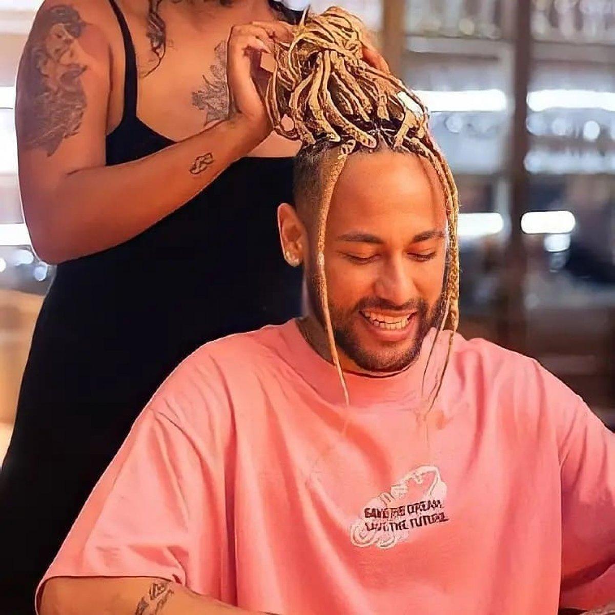 Neymar'ın yeni saç stili